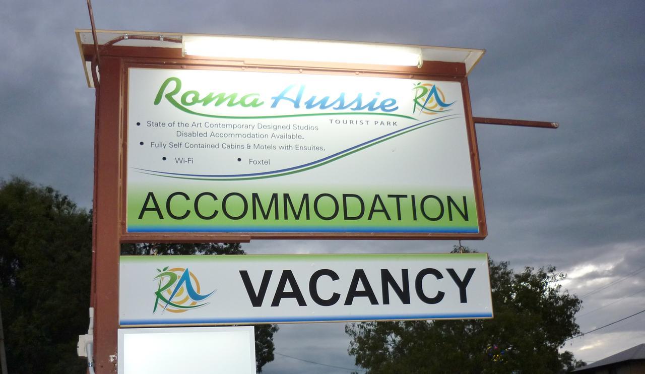 Roma Aussie Tourist Park Motel Bagian luar foto